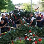 Maibaum Pfarre Maria Puchheim