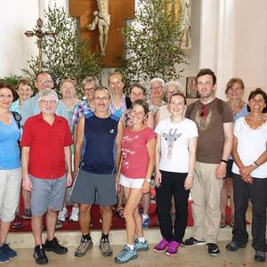 Caritas-Pilgerwanderung bei Kaiserwetter