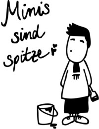 Logo 'Minis sind spitze'