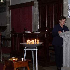 Maria Pirklbauer liest einen Impuls