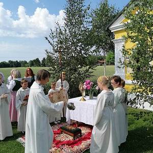 Fronleichnamsprozession 2022