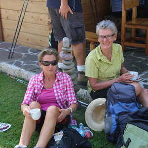 erste Rast in Schwaigern (Pöndorf)