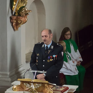 Kriegerehrung und Friedhofsegnung