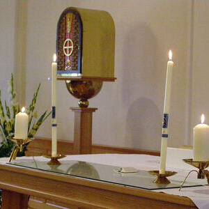 Eucharistiefeier bei Professjubiläum