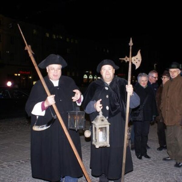 Nachtwächtergang Linz 2009