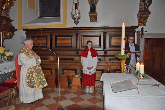Osternachtfeier in der Pfarrkirche Putzleinsdorf