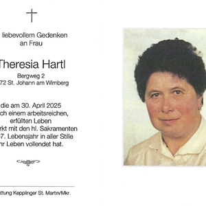 verstorben am 30. April 2025