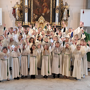 Gruppenfoto 'lustig'