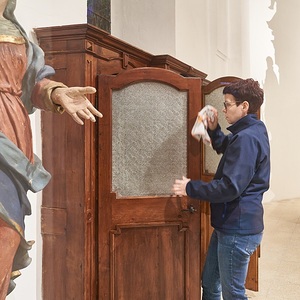 Großputz und Kirche einräumen