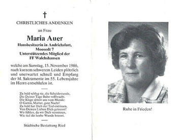 Maria Auer