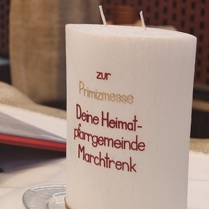 Primiz und anschließende Agape