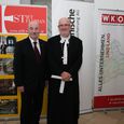 WK-Obmann Manfred Benischko (l.) und Prälat Johann Holzinger