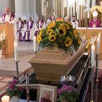Begräbnisgottesdienst für Josef Ahammer in der Pfarrkirche Linz-Hl. Familie