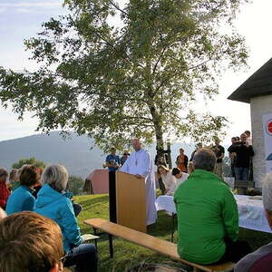 Bergmesse bei der Gerolderkapelle