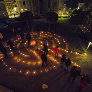 Nacht der 1000 Lichter in der Pfarre Kirchdorf/Krems