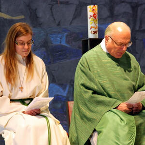 Faschingskindermesse und Pfadfinderfrühschoppen