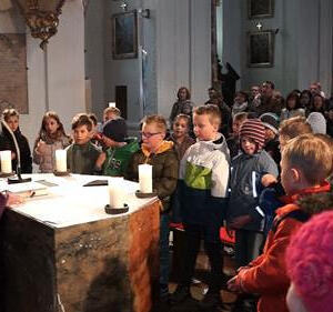 Vorstell-Gottesdienst der Erstkommunionskinder am 23. März 2015