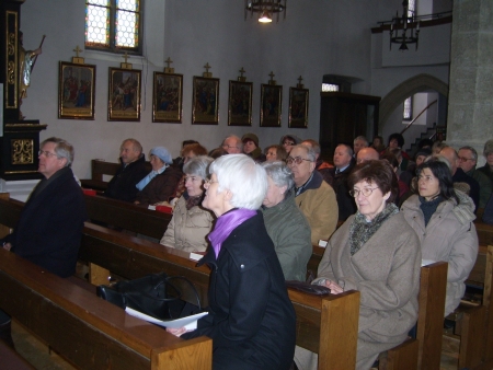 Messe in der Pfarrkirche Ohlsdorf.
