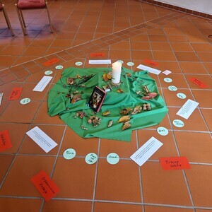 Wir beschäftigten uns mit dem Thema Hoffnung.