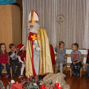 Heiliger Nikolaus unterwegs
