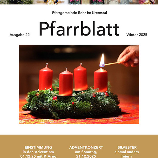 Pfarrblatt Winter 2025