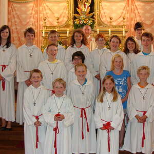 Ministrantenaufnahme Thomasroith