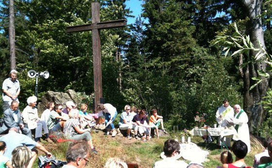 Feldmesse am 8. 7. 2012