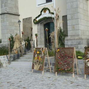 Erntedankfest der Pfarre Stroheim