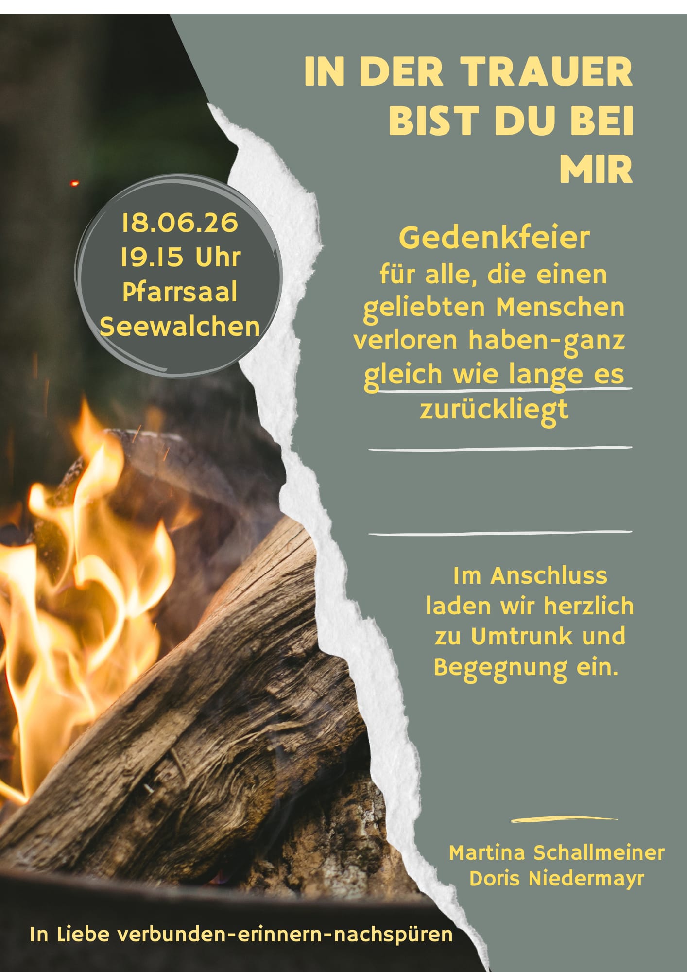 In der Trauer bist du bei mir / Pfarrgemeinde Seewalchen