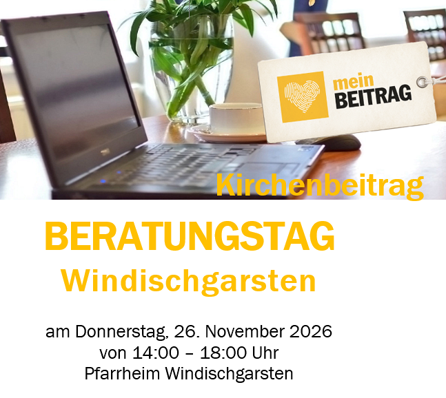 Sprechtag Kirchenbeitrag