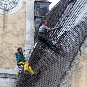 Außenrenovierung der Wallfahrtskirche Hilkering 2016
