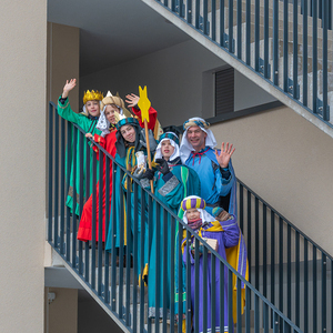 Sternsinger unterwegs in Kirchdorf/Krems