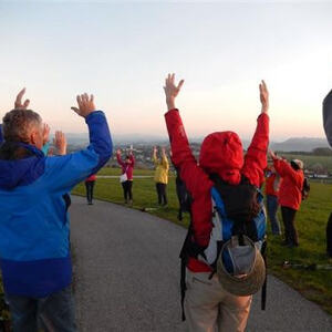 Meditative Pilgerwanderung