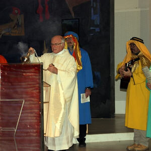 Sternsinger bei den Gottesdiensten