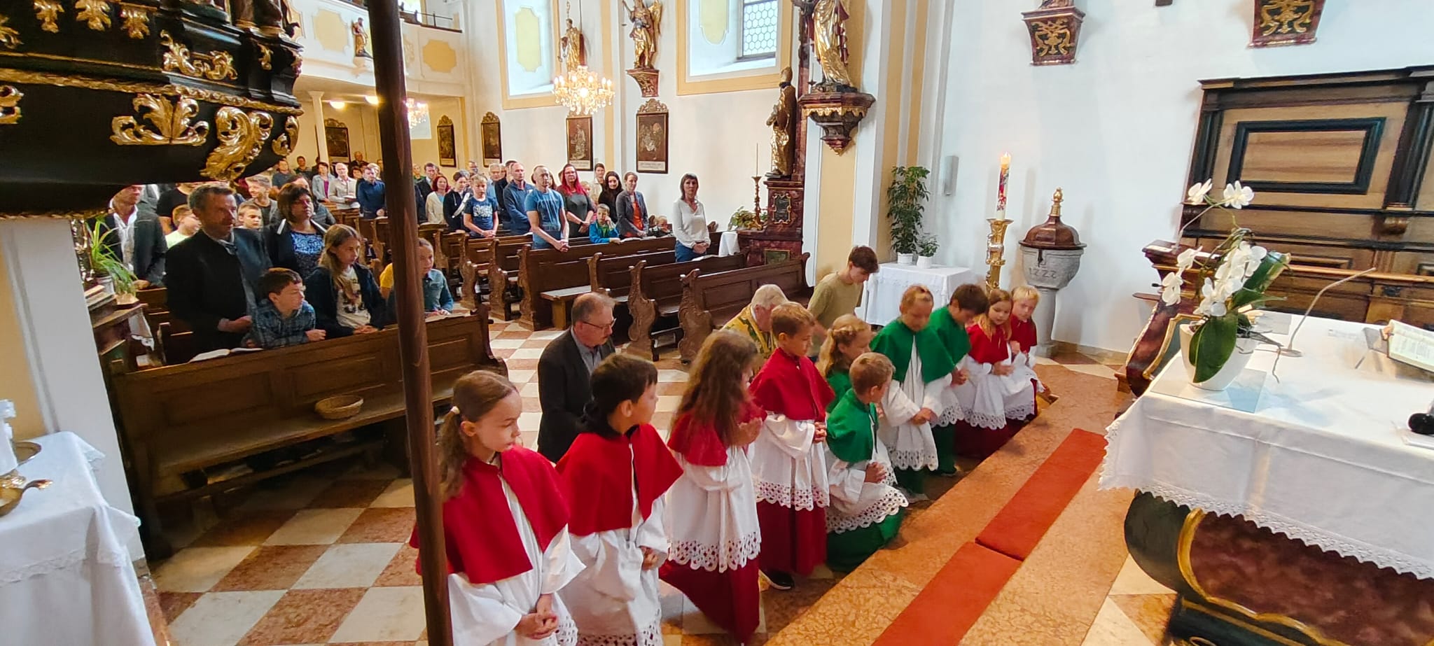 Aufnahme Ministrant*innen