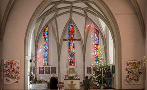 Pfarrkirche Pinsdorf Innenraum