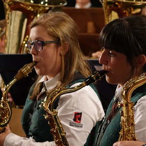 Kurz vor dem Konzert...