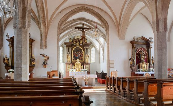 Pfarrkirche Obernberg - Innenraum