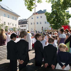 Fronleichnam 2015, Pfarre Neumarkt im Mühlkreis