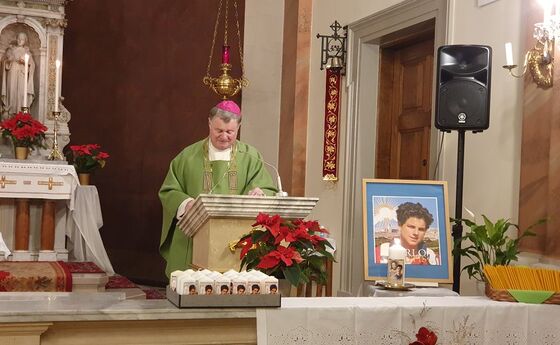 Bischof Manfred Scheuer bei seiner Predigt