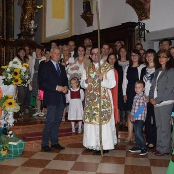 Verabschiedung von Hr. Maximilian und den 'alten' MinistrantInnen