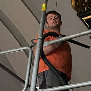 Ein letztes Mal abstauben, da oben ...