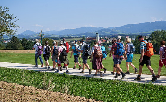 Eröffnungspilgerwanderung am Benedikt-Pilgerweg Oberösterreich