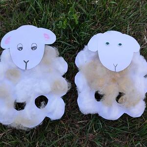 Basteln beim Schlossfest