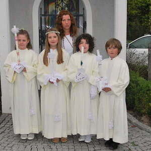 Erstkommunion in der Pfarre Lacken
