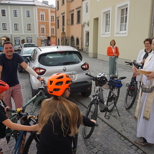 Bilder von der Segnung der Fahrzeuge am Christophorussonntag