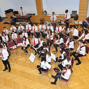 Muttertagsgratulation des Jugendblasorchesters