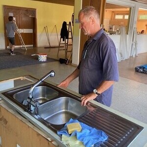 Pfarrheimrenovierung