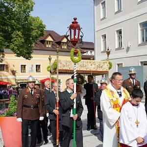 Fronleichnam 2018, Pfarre Neumarkt im Mühlkreis