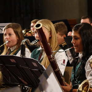 Kurz vor dem Konzert...